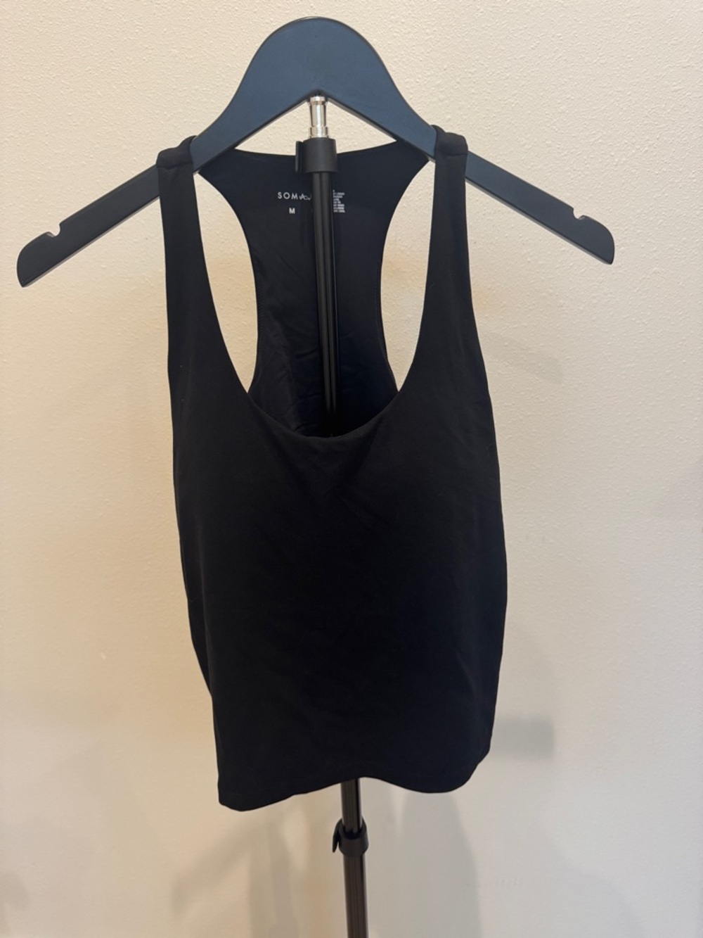 Soma Black Racerback Tank
